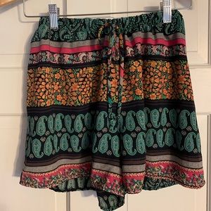 Francesca’s Floral Shorts